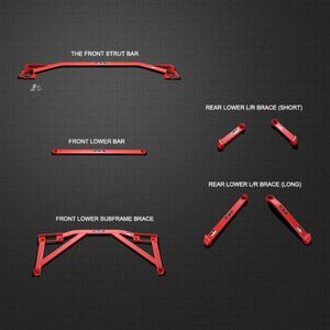Barre de renfort inférieure arrière en alliage d'aluminium pour suspension de véhicule Mazda CX5 2013-2021 - Product Image 4