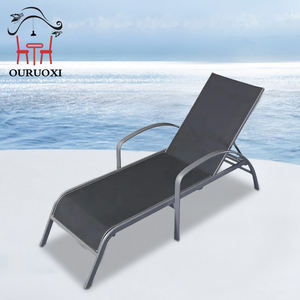 Mobilier <span class=keywords><strong>de</strong></span> patio extérieur en aluminium pour hôtel, balcon, plage, chaise longue au bord <span class=keywords><strong>de</strong></span> la piscine - Product Image 6