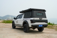 Carpa de Techo Rígido Plegable de Alta Calidad, Personalizada, Ligera, de Aluminio, Estilo Moderno, con Características Expandidas, para Camioneta