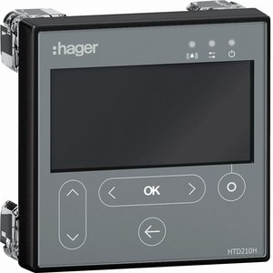 Display da pannello Hager HTD210H per interruttori H3+ HW+ versione Energy - Product Image 1