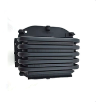 Dissipateur thermique en aluminium anodisé noir OEM pour éclairage de scène 100-500W, 6 caloducs en cuivre, pour éclairage LED de scène