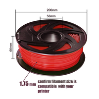 Filament PLA 1 kg pour imprimante 3D, filament ABS PETG Plus 1,75 mm, filaments PLA pour impression 3D, tiges en plastique extrudé