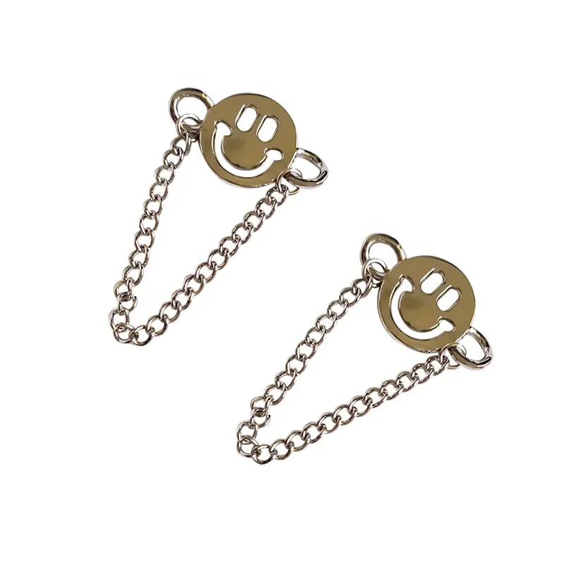 Free Take Sample Silver Chain Shoe Accessories Women Sandals Buckle Belt Decoration Women Sandals Fashion Buckle