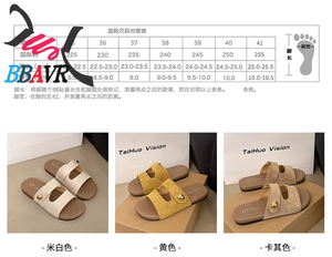 Sandalias de Moda para Mujer, de Gamuza Sintética, de Lujo, Casuales, para Exteriores, para la Calle, para el Verano - Product Image 3