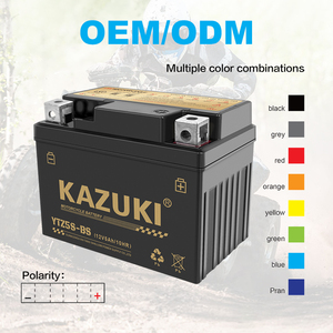 YTZ5S-BS <span class=keywords><strong>KAZUKI</strong></span> prix usine 12V 5AH Aki moteur SMF GEL moto moto plomb acide batterie de démarrage - Product Image 6