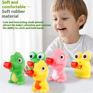 Venta al por mayor de descompresión sensorial <span class=keywords><strong>Fidget</strong></span> Squeeze Toy Rana Lengua Dinosaurio Pinch Shake Material EVA Regalo para niños - Product Image 2