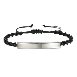 Adjustable Braided <b>Bracelet</b> Stainless Steel Curved Tube Unisex Fashion String <b>Bracelet</b> Gift Jewelry <b>Red</b> - Product Image 5
