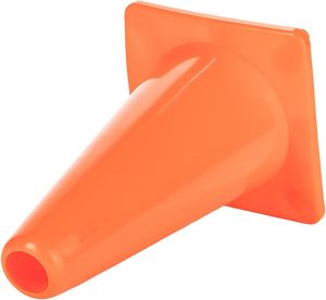 Cono de Vinilo Naranja de Alta Visibilidad CITICITY de 9 Pulgadas, Cono de Seguridad Flexible para Entrenamiento Deportivo CITICITY - Product Image 1
