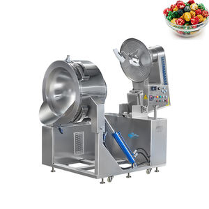 เครื่องทำป๊อปคอร์น<span class=keywords><strong>คารา</strong></span><span class=keywords><strong>เมล</strong></span>สแตนเลสแบบอัตโนมัติสำหรับอุตสาหกรรม พร้อมระบบปล่อยขนมขบเคี้ยวแบบใช้น้ำมัน - Product Image 2