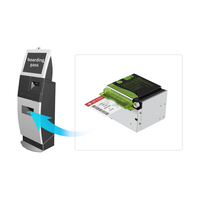 Imprimante thermique de kiosque KP-830 80 mm avec coupeur automatique pour l'impression de billets d'embarquement et d'étiquettes de bagages