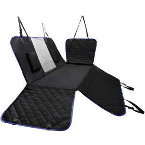 Fundas para Asientos Traseros de Coche para Perros y Gatos con Hamaca Elevadora - Diseño Sólido y Moderno - Product Image 2