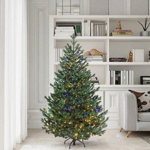 Arbres <span class=keywords><strong>De</strong></span> <span class=keywords><strong>Noël</strong></span> <span class=keywords><strong>pré</strong></span>-éclairés LED Premium Arbre <span class=keywords><strong>De</strong></span> <span class=keywords><strong>Noël</strong></span> Arbol <span class=keywords><strong>De</strong></span> Navidad Full PE Artificia Arbre <span class=keywords><strong>De</strong></span> <span class=keywords><strong>Noël</strong></span> Lumières - Product Image 1