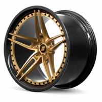 Jantes de voiture SRD en 2 pièces, 18-24 pouces, 5x112 5x120 5x114.3, jantes forgées creuses à profil profond pour BMW M2 G87 Benz CLA
