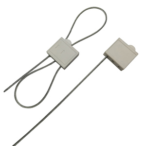 Con Dấu Khóa Kép Tự Khóa 2.0Mm Con Dấu Cáp An Toàn Bằng Nhựa Kéo Chặt - Product Image 5