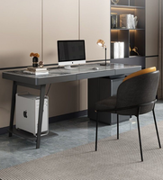 Table de bureau moderne meubles en forme de L Design bois 1.8 mètres de long patron directeur général exécutif bureau
