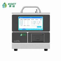 Compteur de particules haute précision KQ-4128A 28,3 L/min à débit élevé, détection 5-100 µm pour l'audit des salles blanches pharmaceutiques