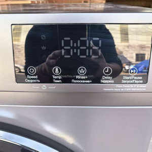 Lave-<span class=keywords><strong>linge</strong></span> frontal <span class=keywords><strong>LG</strong></span> grande capacité entièrement automatique en acier inoxydable pour usage domestique et hôtelier - Product Image 3