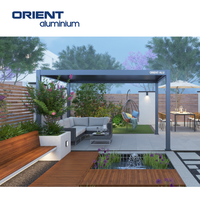 Rumah Matahari Aluminium Luar Ruangan Rumah Matahari Disesuaikan & Rumah Kaca Musim Dingin Taman Kaca Ruang Matahari Rumah Kaca 4 Musim Kit