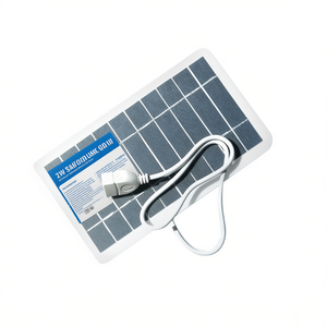 IAGREEA Chargeur solaire portable 2W, petit et léger, pour les voyages et les activités de plein air - Product Image 1