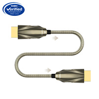 Nuevo estilo de alta velocidad 18Gbps 4K 60Hz fibra óptica para Cable HDMI con chaqueta de PVC Compatible con HDTV proyector PC y TV Box