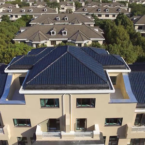 High Efficiency Solar Roof Tiles Bipv 30W <strong>10</strong> kw Solar Roof System Solar Roof Racking System - Product Image 4