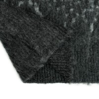 AiNear Vente en gros, design de logo personnalisable, OEM et ODM, pull en laine d'alpaga pour homme, col rond, manches longues, dégradé, luxe