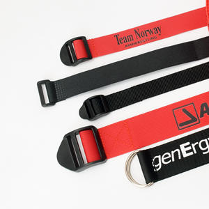 धारीदार पैटर्न डिय नायलॉन और पॉलिएस्टर वेबबिंग स्ट्रैप बैग के लिए धातु के बकल - Product Image 3