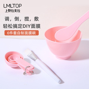 ชุดชามผสมมาส์กหน้า LMLTOP DIY 6 ชิ้น พร้อมช้อนและไม้พาย สำหรับการบำรุงผิวหน้า - Product Image 4