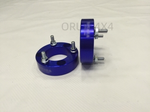 Grilletes G extendidos de ballesta trasera 2-1/2 "y espaciador de choque de resorte helicoidal delantero para Navara - Product Image 5