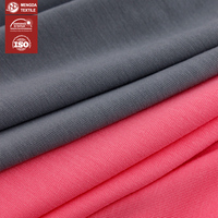 Écologique 5% Spandex 95% Tissu en fibre de bambou pur teint réactif antimicrobien pour peau sensible