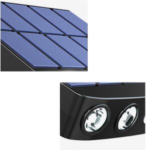 Luces Solares de Seguridad de 4 LED de Alta Potencia, Decoración para Exteriores, Sensor de Movimiento, 3 Modos, Lámpara de Calle Impermeable, Luz Nocturna para Pared - Product Image 6