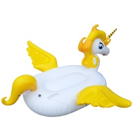 Lit flottant gonflable à cheval dragon, jouets gonflables pour adultes, équipement de jeu aquatique