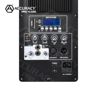 Carte d'amplificateur numérique RQSONIC APA 400w RMS Module d'amplificateur de puissance 2 voies pour haut-parleur actif
