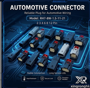 Conector Automotriz Molex de 2, 3, 4, 6, 8, 12 Pines, Enchufe para Sensor de Temperatura, Arnés de Cables, Terminal 33481-0201, Macho/Hembra - Product Image 1