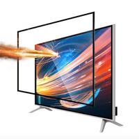 Téléviseur de jeu Android QLED 4K UHD 120Hz de haute technologie, écran 85 pouces, rétroéclairage LED, boîtier noir, Wi-Fi, certifié CE, processeur quadricœur
