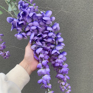 E-476 all'ingrosso della decorazione del soffitto dell'hotel della sala di nozze all'ingrosso del glicine <span class=keywords><strong>viola</strong></span> dei fiori dell'albero rami lunghi alla rinfusa - Product Image 2