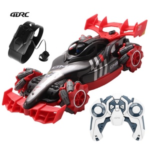 4DRC Y2 Coche RC de Alta Velocidad con Control por Reloj, Simulación de Pulverización, 4WD, Acrobacias y Derrapes, Coche de Carreras de <span class=keywords><strong>Fórmula</strong></span> <span class=keywords><strong>1</strong></span>/12 con Control Remoto, Sonido y Luces - Product Image 1