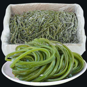 Fujian Origin Nueva Temporada Natural 2-3MM Algas Saladas Kelp Kombu Laminaria Japonica Slice 5KG Calidad de Exportación Certificado HACCP - Product Image 1