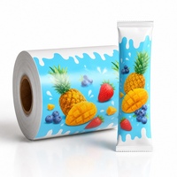 Film en rouleau personnalisé de qualité alimentaire souple BOPP PET AL PE laminé, résistant à l'humidité, thermoscellable, imprimé en héliogravure pour poudre de café et sachets de thé