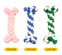 Jouet a mordiller chien corde coton os noeud durable nettoyage dents interactif petits moyens grands chiens vente en gros