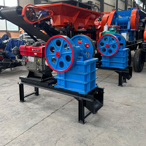 Nuevo Tipo de trituradora de piedra portátil modelo Pe 150x250 trituradora de mandíbula móvil para trituración de piedra Mini máquina trituradora de mandíbula - Product Image 2