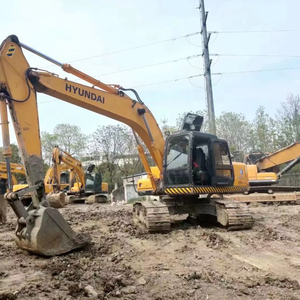 รถขุดมัลติฟังก์ชั่นแบบเกาหลี Hyundai 215-7 yanmar มอเตอร์เครื่องยนต์มีประสิทธิภาพสูง - Product Image 1