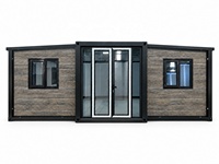 Maison conteneur modulaire extensible avec conception à expansion rapide pour l'hébergement en station balnéaire