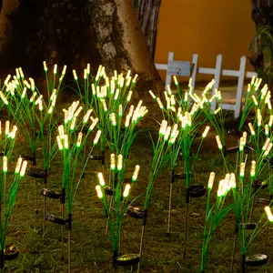 Luce solare esterna del canale impermeabile 5/6 a Led Swing Reed solare lucciola luce giardino