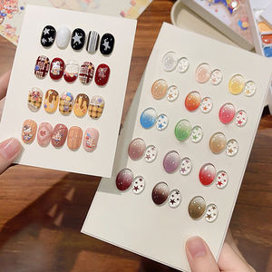 AILANUO Natural Resin Free 16-color Fox Magician Collection Creative <b>Gel</b> Gloss Paste Label Free Sample Personalized Label - Product Image 3