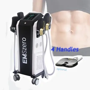 5 Handles Option Ems Slim Sculpting Body Sculpt Muscle Stimulate Machine Rf Ems With Rf Tesla Muscle Machine