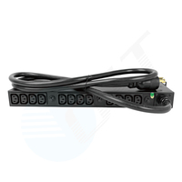 Unité de distribution d'alimentation PDU pour armoire 1U mixte C13 C19 prises PDU 20 voies serveur Rack PDU Univers