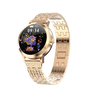 LW10 פרו Smartwatch אנדרואיד iOS נשים יוקרה גבירותיי חכם תחפושות שעון שעונים