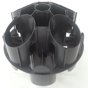 ระบบกรองทรงกลมโพลีโพรพิลีน (PP) พร้อมปั๊มสำหรับบำบัดน้ำแบบแอโรบิก - Product Image 2