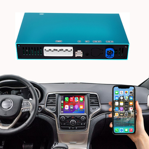 กล่องแอปเปิ้ลไร้สายสำหรับรถจี๊ปรุ่น Cheroke/ Grand Cherokee/เข็มทิศ Uconnect8.4เครื่องเล่นวิทยุในรถ mirlink - Product Image 1